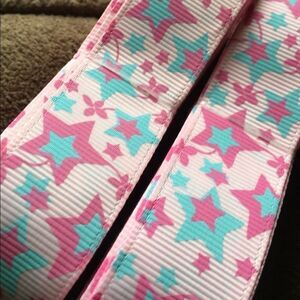 5/$20 grosgrain Ribbon 7/8” 5 yards Galaxy stars